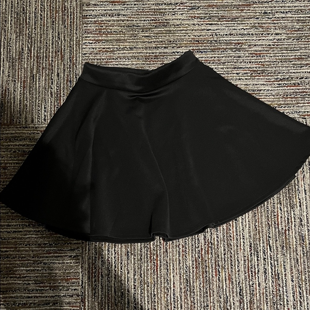 Elegant Black Mini Skirt